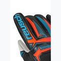 Torwarthandschuhe Reusch Attrakt Advance black/aqua blue/shocking orange 5
