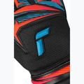 Torwarthandschuhe Reusch Attrakt Advance black/aqua blue/shocking orange 6