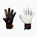 Torwarthandschuhe Reusch Attrakt Advance Finger Support black/shocking orange