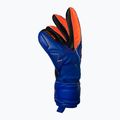 Torwarthandschuhe Reusch Attrakt Infinity Finger Support sharp blue/shocking orange/black 4
