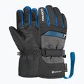 Kinder Skihandschuhe Reusch Rocket GORE-TEX black/black melange/brilliant blue
