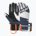 Skihandschuhe Reusch Speed Project white/dress blue