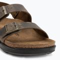 Herrensandalen BIRKENSTOCK Milano Crosstown Oiled Leather Regular faded khaki 7