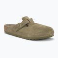 Slides Schlappen  BIRKENSTOCK Boston SFB VL Regular faded khaki