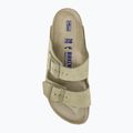 Slides Schlappen  BIRKENSTOCK Arizona Suede Narrow faded khaki 6