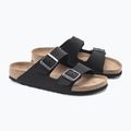 Schlappen BIRKENSTOCK Arizona Vegan Birkibuc Narrow black 3
