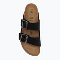 Schlappen BIRKENSTOCK Arizona Vegan Birkibuc Narrow black 5