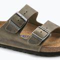 Slides Schlappen  BIRKENSTOCK Arizona SFB LEOI Regular faded khaki 8