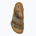 Slides Schlappen  BIRKENSTOCK Arizona SFB LEOI Regular faded khaki 5