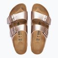Damen-Pantoletten BIRKENSTOCK Arizona Birko-Flor Regular copper 3