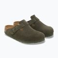 Badelatschen BIRKENSTOCK Boston Suede Leather thyme 3