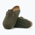 Badelatschen BIRKENSTOCK Boston Suede Leather thyme 5
