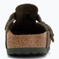 Badelatschen BIRKENSTOCK Boston Suede Leather thyme 6