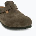 Badelatschen BIRKENSTOCK Boston Suede Leather thyme 7