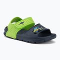 Kinder-Sandalen Kangaroos KangaSwim II dark navy/lime
