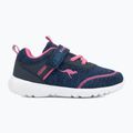 Kinderschuhe KangaROOS KY-Chummy EV dark navy/fandango pink 2