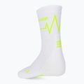 CEP Heartbeat Männer kurze Kompression laufen Socken weiß WP3CPC2 2
