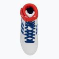 adidas Havoc Kinder Wrestling Schuhe weiß blau rot 5