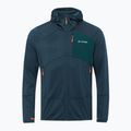 Herren VAUDE Monviso Fleece II Sweatshirt dunkelmeer/grün 5