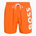 Hugo Boss Octopus Herren-Badeshorts orange 50469594-829