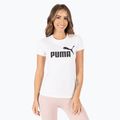 Damen Trainings-T-Shirt PUMA ESS Logo Tee weiß 586774_02