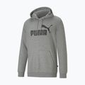 Herren Hoodie Sweatshirt PUMA Essentials Big Logo Hoodie TR medium gray heather 4