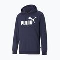 Herren Hoodie Sweatshirt PUMA Essentials Big Logo Hoodie TR peacoat 4