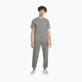 Herren PUMA Ess Small Logo Tee mittelgrau heather/mittelgrau heather/cat t-shirt 2