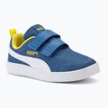 PUMA Courtflex v2 Mesh V PS star sapphire/puma weiß Kinderschuhe