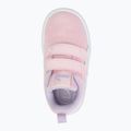 PUMA Courtflex v2 Mesh V Inf rosa Damen/puma weiß Kinderschuhe 5