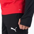 PUMA Teamliga 1/4 Zip Top Fußball Sweatshirt rot/schwarz 657236_01 5