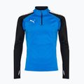 Herren PUMA Teamliga 1/4 Zip Top Fußballtrikot blau 657236 02