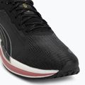 Laufschuhe für Damen Puma Velocity Nitro WTR black/silver/yellow 7