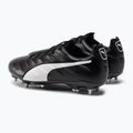 PUMA King Platinum 21 MXSG Herren Fußballschuhe schwarz und weiß 106545 01 3