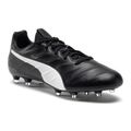 PUMA King Platinum 21 FG/AG Herren Fußballschuhe schwarz/weiß 106478 01