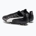 PUMA King Platinum 21 FG/AG Herren Fußballschuhe schwarz/weiß 106478 01 3