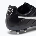 PUMA King Platinum 21 FG/AG Herren Fußballschuhe schwarz/weiß 106478 01 8