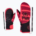 Skihandschuhe Kinder ZIENER Liwani AS PR Mitten rot 81998 7