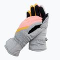 Skihandschuhe Kinder ZIENER Loriko AS grau-rosa 81993