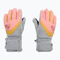 Skihandschuhe Kinder ZIENER Loriko AS grau-rosa 81993 2