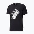 Herren Trainings-T-Shirt PUMA Power Logo Tee schwarz 849788_01 6