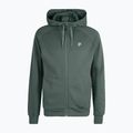 FILA Herren Romulus Track Sweatshirt mit Kapuze dunkel Wald/schwarz