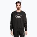 Herren FILA Brand Loose Fit Crew Sweatshirt schwarz