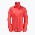 Jack Wolfskin Stormy Point 2L Damen Regenjacke vibrant rot 7