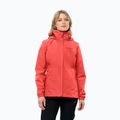 Jack Wolfskin Stormy Point 2L Damen Regenjacke vibrant rot