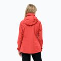 Jack Wolfskin Stormy Point 2L Damen Regenjacke vibrant rot 2