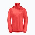Jack Wolfskin Stormy Point 2L Damen Regenjacke vibrant rot 7