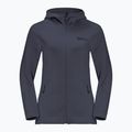 Hoodie Damen Jack Wolfskin Baiselberg Hooded FZ graphite 8