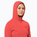 Jack Wolfskin Damen Sweatshirt Baiselberg Hooded FZ vibrant rot 3