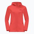 Jack Wolfskin Damen Sweatshirt Baiselberg Hooded FZ vibrant rot 5